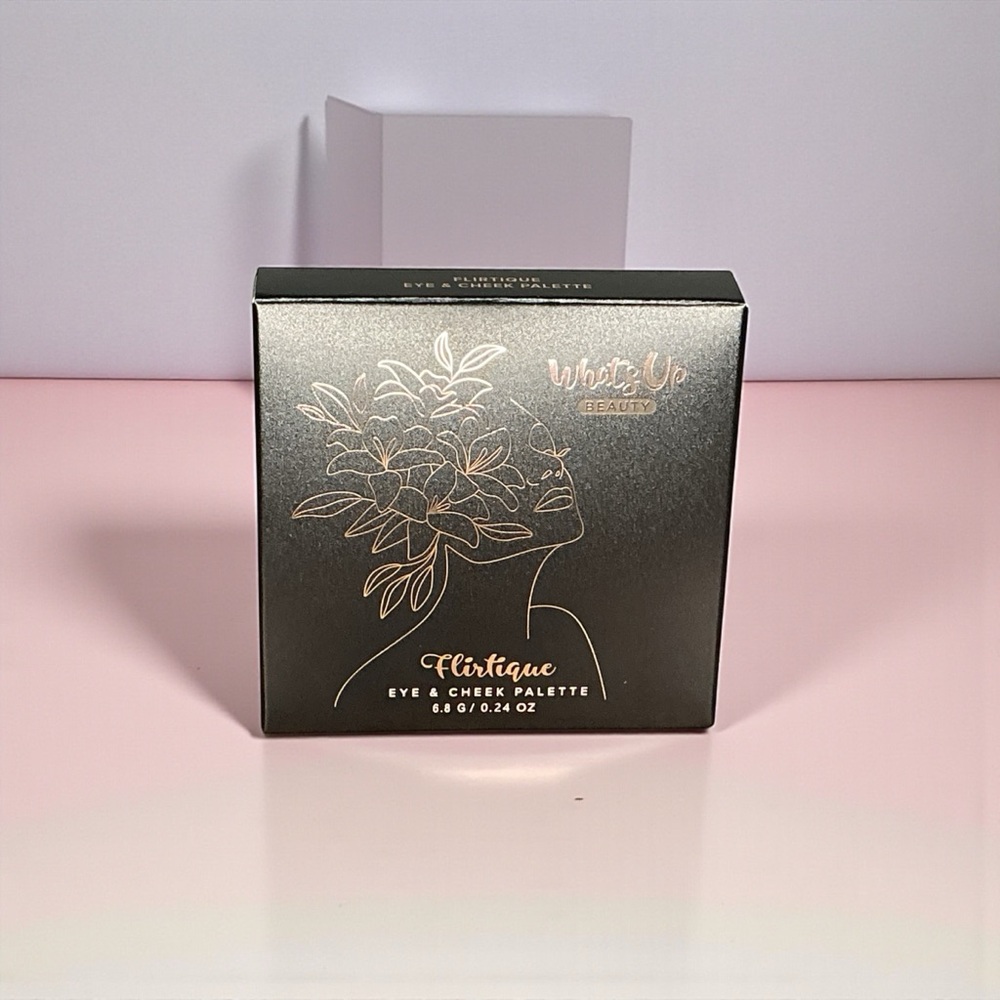 What’s Up Beauty Flirtique Eye & Cheek Palette 6.8g